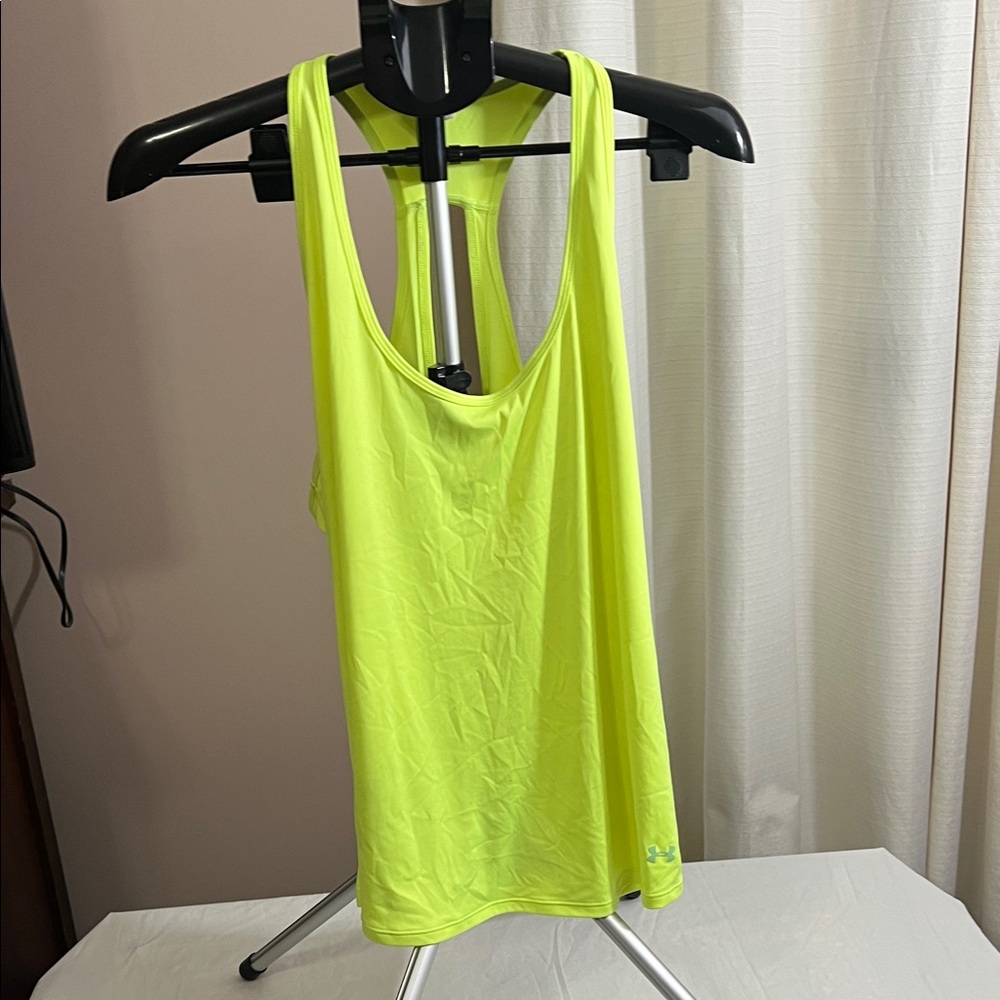 Under Armour Women's Neon Yellow Tank Top